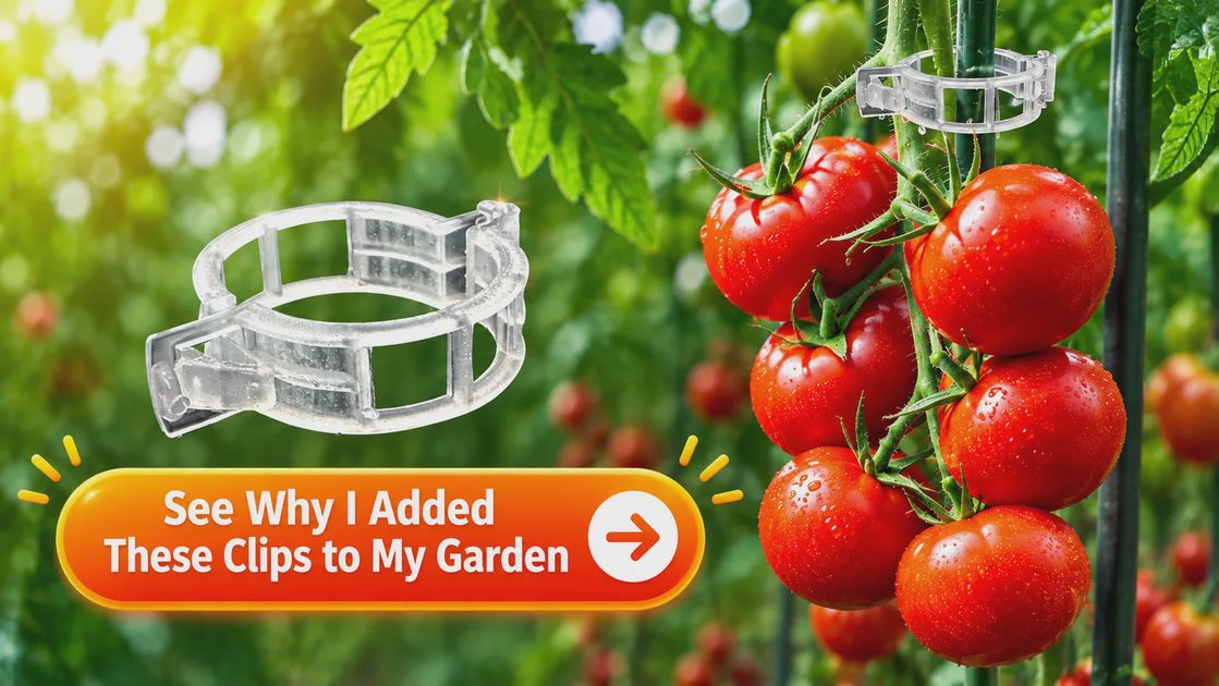 reusable tomato support clips.