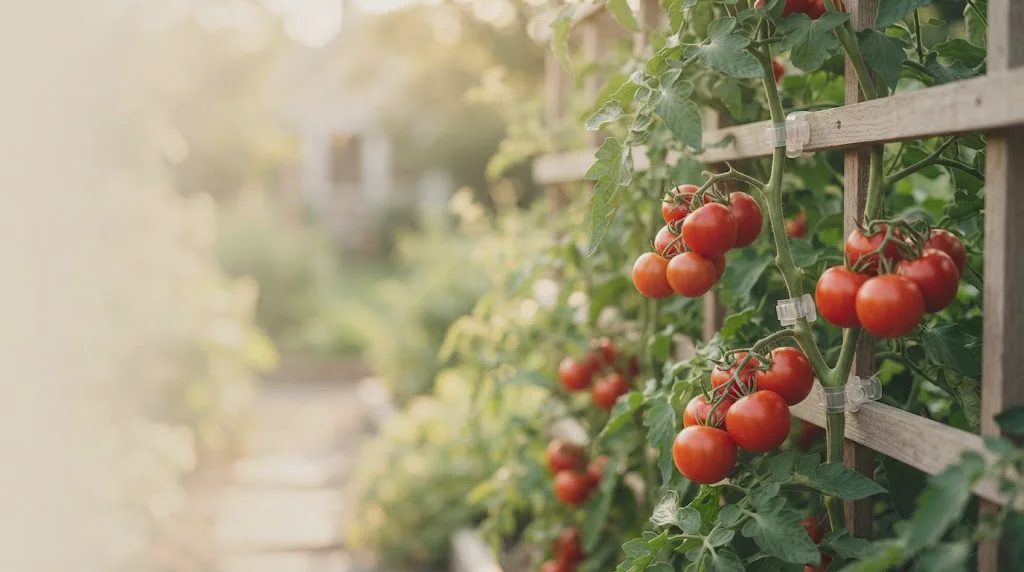 How I Keep Heavy Tomato Vines Upright Without Damaging the Plant