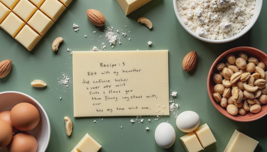Visual context for white chocolate macadamia cookie recipe