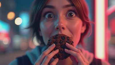 Triple Chocolate Cookies with Less Sugar and a Soft Center