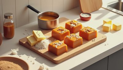 Homemade Caramels with Less Sugar and the Same Joy