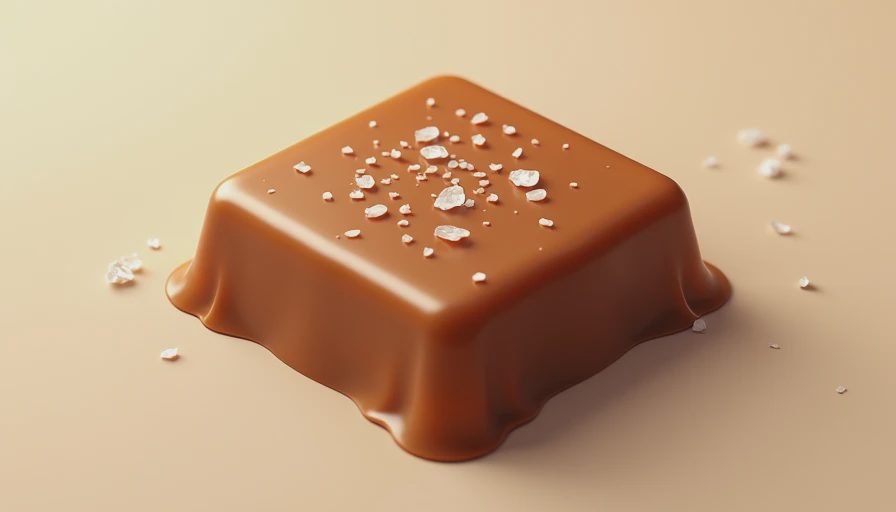 Visual context for homemade caramels